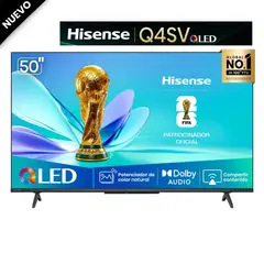 HISENSE - Televisor 50 Qled FHD 50Q4SV