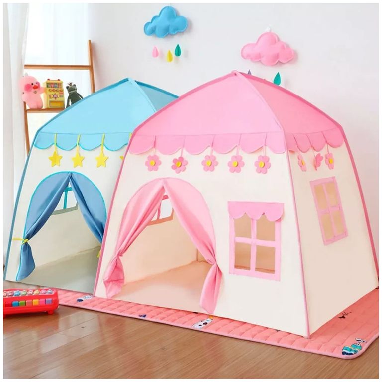 Carpa Castillo Princesa Portatil para Niñas Niños 130cm