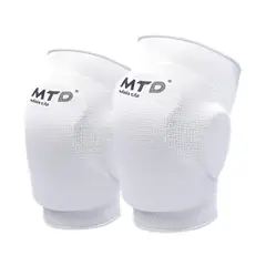 MTD - RODILLERAS PARA VOLEY PROFESIONAL PU MTD ADULTO BLANCO