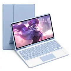 GENERICO - FUNDA CON TECLADO + TOUCHPAD REDMI PAD SE 11 ACERO
