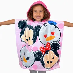 DISNEY CLASICOS - Toallas Infantil de Microfibra con Capucha - Disney Baby