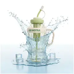 GENERICO - Tomatodo Deportivo Ice Botte con Sorbete Integrado 800ml - Verde - M