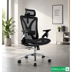 GENERICO - SILLA ERGONOMICA BENI ULTRA NEGRO