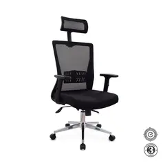 ALTHEA CONFORT - Silla Ergonómica Ken Presidente Negro Althea Confort