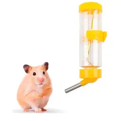 GENERICO - DISPENSADOR DE AGUA PARA ROEDORES - AMARILLO - 250 ML