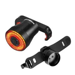 Rockbros - Luz Trasera De Bicicleta Q5 Con Sensor De Frenado Rockbros