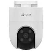 EZVIZ - Cámara de Seguridad WiFi Exterior H8C 3K con Visión Nocturna Movimiento PT y Detección Inteligente