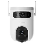 EZVIZ - Cámara de Seguridad WiFi Exterior H9C Dual 2K con Visión Nocturna y Detección de Movimiento