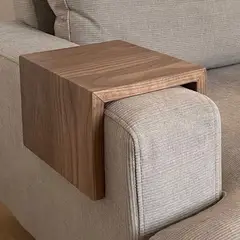 GENERICO - Bandeja reposa brazos color amaderado oscuro- Refer Store