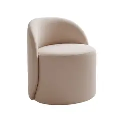 GENERICO - Butaca Sun forma curva color BEIGE - Refer Store