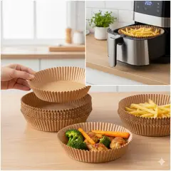 GENERICO - Papel para freidora de aire  50unidades