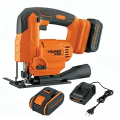TRUPER - Sierra Caladora 20V + 2 Baterias 4Ah + Cargador