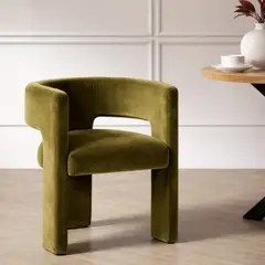 GENERICO - Butaca Blend forma Organica color Oliva - Refer Store