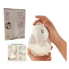 SANTOLEE - Extractor de Leche Silencioso Eléctrico Portátil Manos Libres - 160 Ml