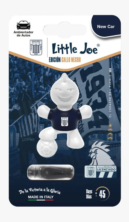 Ambientador Para Auto Little Joe® - Alianza Lima - Edición Gallo Negro New Car