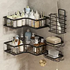 GENERICO - Set x 5 Juego de estantes de almacenamiento para baño