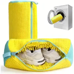 GENERICO - Bolsa Lavadora Para Zapatillas Protector Acolchado Reutilizable Antigolpes