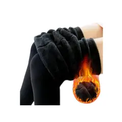 OEM - Leggins Calentador a la Cintura Mujer Forro Peluche Invierno Viaje