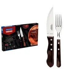 TRAMONTINA - Tramontina Juego D Cubiertos Churrasco Jumbo 12pc Acero Inox