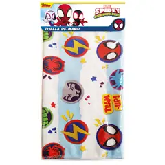 GENERICO - Toalla de Mano Infantil Spidey y sus sorp amigos - Símbolos
