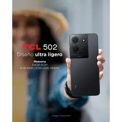 LOGIC - TCL 502 2GB 64GB DUAL SIM - NIGHT BLUE