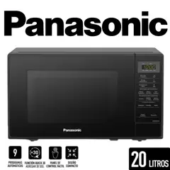 PANASONIC - MICROONDAS 20LT NEGRO MOD NN-SB25JB
