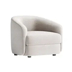 GENERICO - Sofa Oasis forma curva color BEIGE CLARO - Refer Store