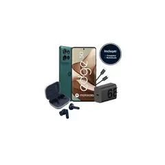 MOTOROLA - Moto Edge 50 256Gb 12Gb 50 Mp + 13Mp + 10Mp 6.7" verde jaspe + Moto Buds