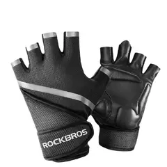 ROCKBROS - Guantes Deportivos Mitón Gym Ciclismo S172 - Talla S