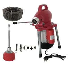 GENERICO - Desatorador Electrico para Tuberías de Desague D'Yaku (2, 3 y 4 Pulgadas)