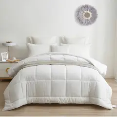 TEFI HOME - Edredón Deluxe Blanco