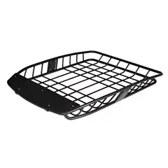 GENERICO - PARRILLA PARA VEHÍCULO DE ACERO INOXIDABLE COLOR NEGRO DE 140CM