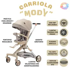 VOYAGE - COCHE CARRIOLA PARA BEBE MODELO YET - BEIGE