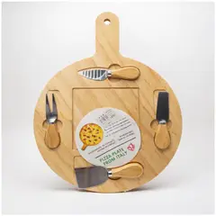 GENERICO - Kit Bandeja y Accesorios para Quesos y Aperitivos