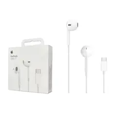 APPLE - Audífono EarPods APPLE Con conector Tipo C Original Blanco