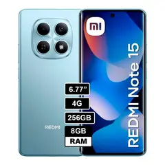 XIAOMI - Redmi note 15 4G 8GB 256GB Azul Glaciar