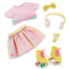 OUR GENERATION - Outfit deluxe de verano con patines