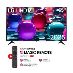 LG - TELEVISOR LED DE 55" SMART TV 2025 + CONTROL MAGIC MR25GA