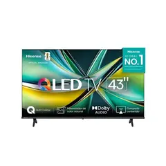Hisense - TELEVISOR HISENSE QLED 43 FHD SMART TV 43Q4SV