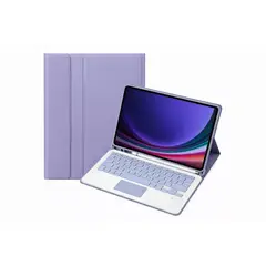 GENERICO - FUNDA CON TECLADO + TOUCHPAD SAMSUNG TAB A11 PLUS LILA