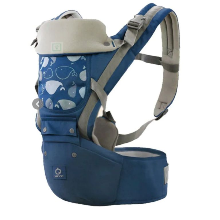 Portabebés Ergonómico 3 en 1 con Asiento Desmontable – Canguro para Bebé 0-36 Meses