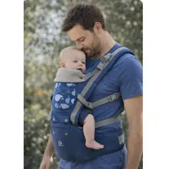 GENERICO - Portabebés Ergonómico 3 en 1 con Asiento Desmontable – Canguro para Bebé 0-36 Meses