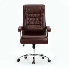 GENERICO - Silla Presidencial Haven Shiny Ergonómica 360° Marrón