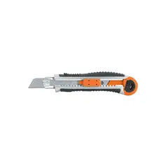 TRUPER - Cutter Cuchilla Navaja Profesional Cuerpo de Aluminio 18MM Expert