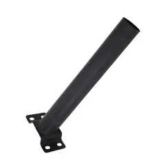 GENERICO - Soporte de Acero para Iluminaria Exterior Casa Oficina Camara Seguridad