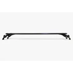 GENERICO - BARRA TRANSVERSAL DE ALUMINIO CON LLAVE DE COLOR NEGRO DE 130CM