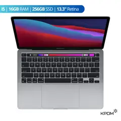 APPLE - MacBook Pro 2019 13.3” i5 16GB RAM + 256GB SSD Gris Espacial Reacondicionado Grado A