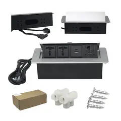 OPALUX - Tomacorriente Para Mueble o Escritorio OP-UTS4DG