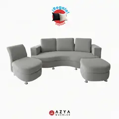 AZYA MUEBLES - Set de Sala Paris + Cojines Decorativos