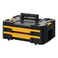 DEWALT - Organizador De Herramientas 2 Gavetas Tstak Dewalt Dwst17804 Negro